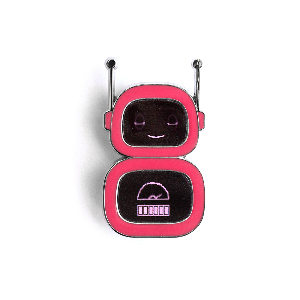 iam8bot Lenticular Pin