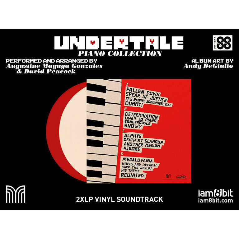 UNDERTALE on Piano (Series 88) 2xLP