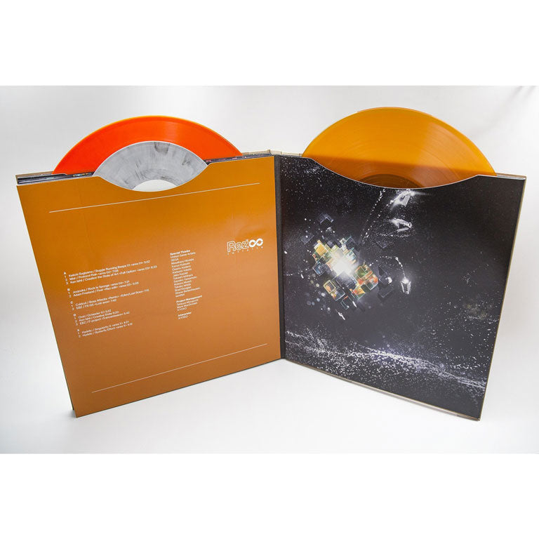Rez Infinite - Vinyl Soundtrack 2xLP + Retrospective Book + 7” Bonus Vinyl - Orange Vinyl Edition