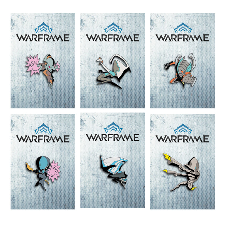 Warframe Hard Enamel Pin