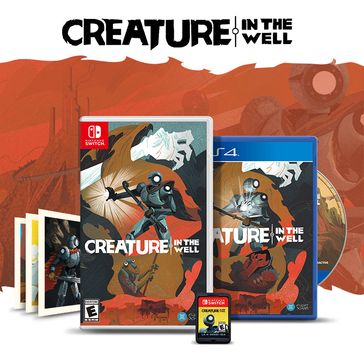 Creature In The Well Nintendo Switch and Playstation 4
