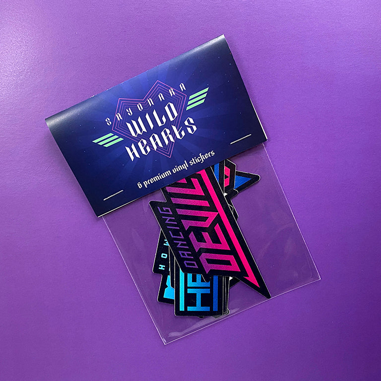 Sayonara Wild Hearts Sticker Pack