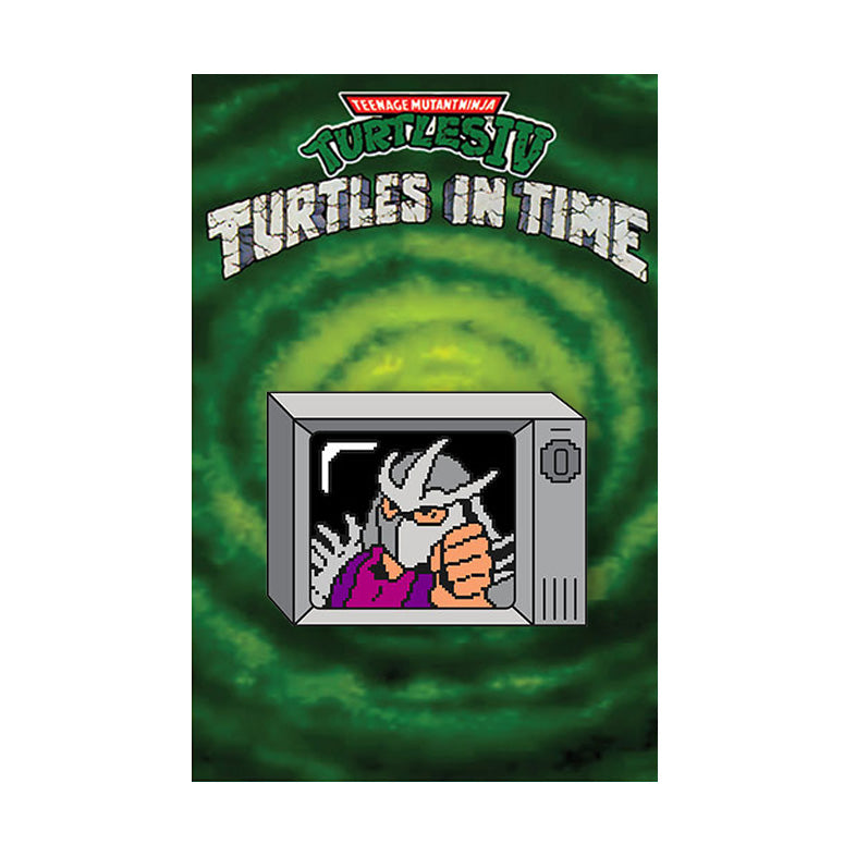 Turtles in Time: Shred Head TV Pin