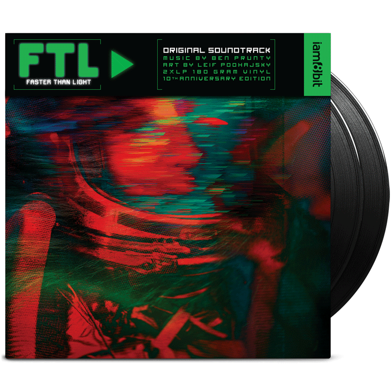FTL advanced edition - レコード LP Iam8bit iam8bit | FTL: Faster Than Light 2xLP (10th Anniversary Edition)