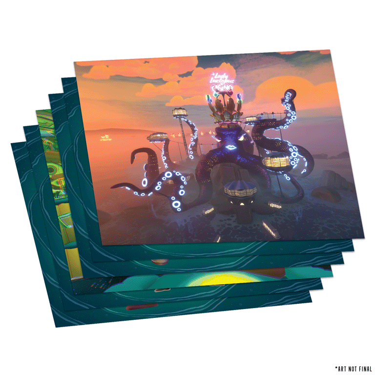 Psychonauts 2 Collector's Edition Art Cards
