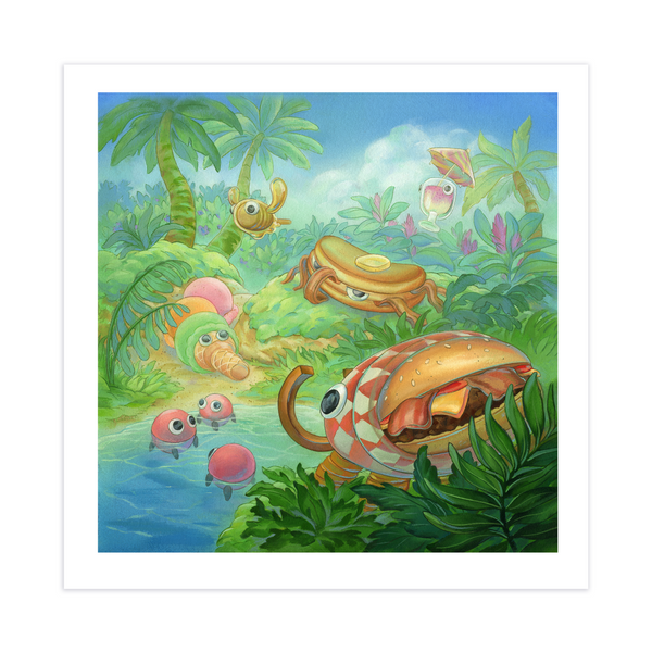 Bugsnax Fine Art Prints by Nicole Gustafsson (Limited Edition) 12x12"