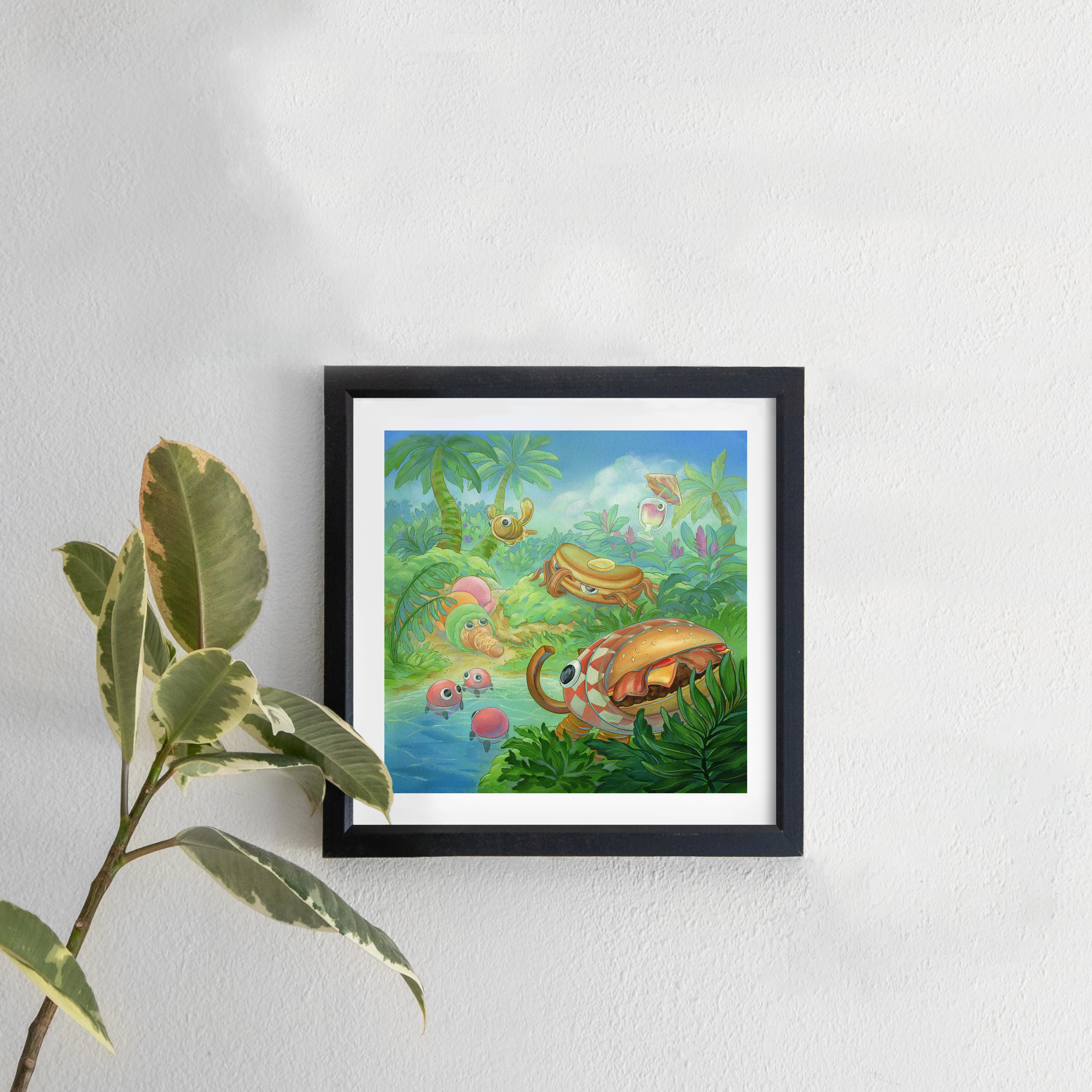 Bugsnax Fine Art Prints by Nicole Gustafsson (Limited Edition) 12x12"