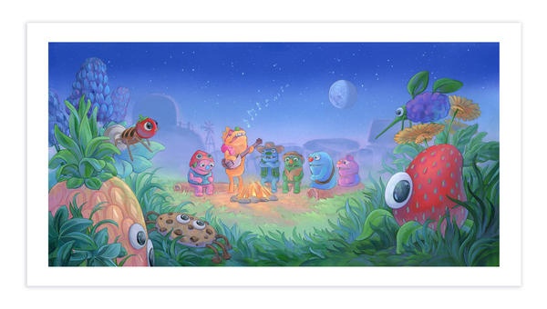 Bugsnax Fine Art Prints by Nicole Gustafsson (Limited Edition) 24x12"