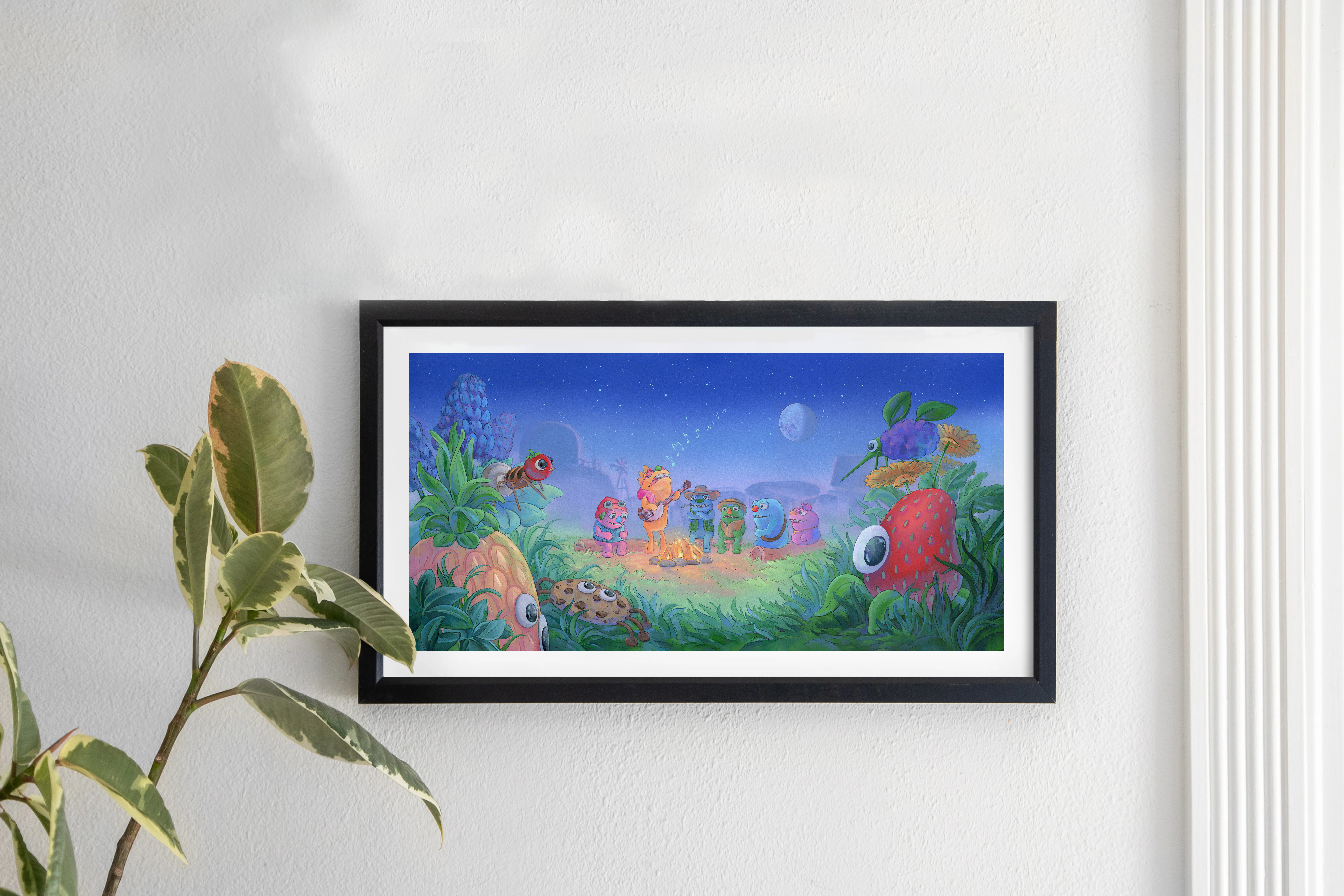 Bugsnax Fine Art Prints by Nicole Gustafsson (Limited Edition) 24x12"