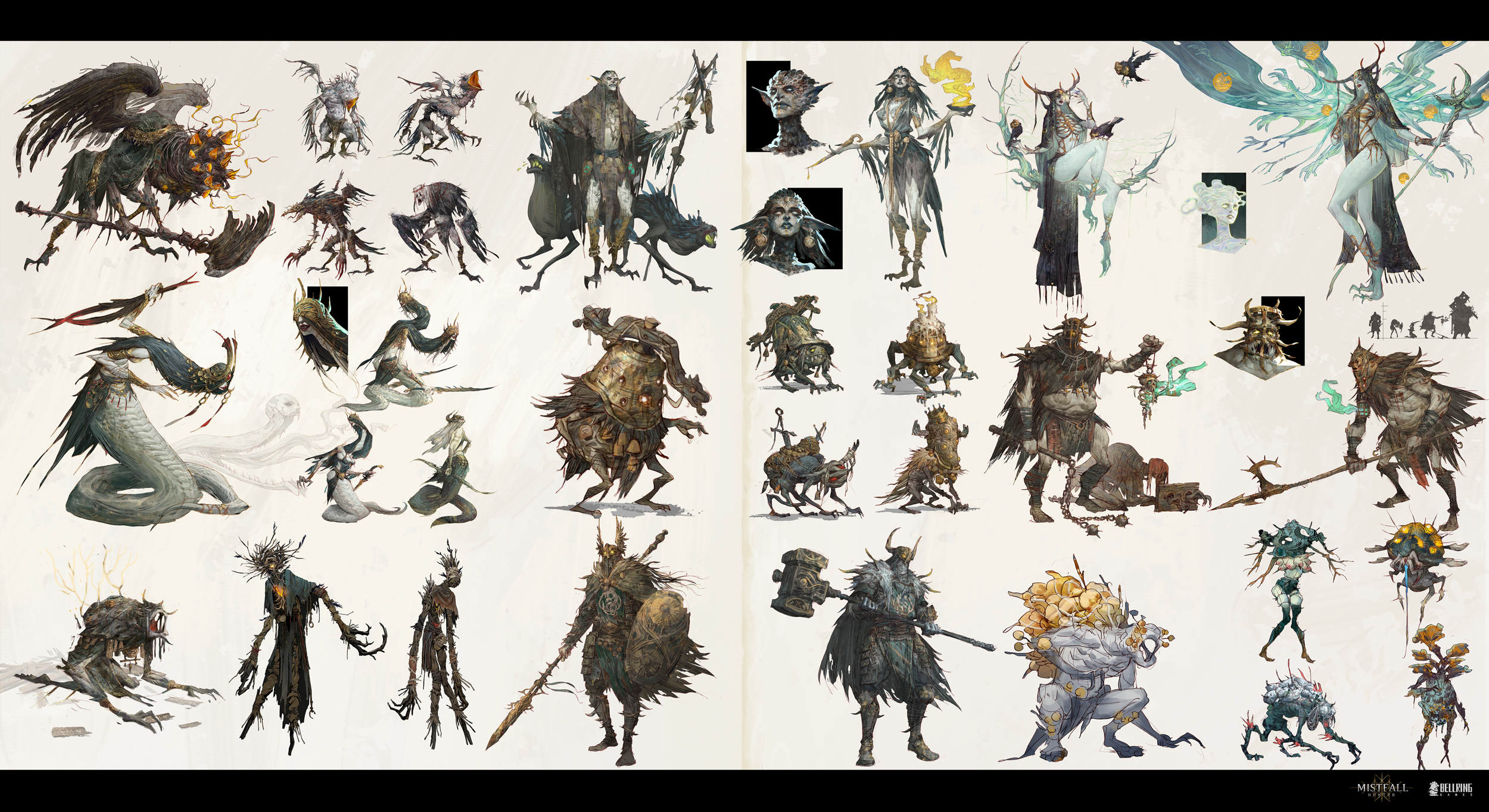 Mistfall Hunter - Enemy Design