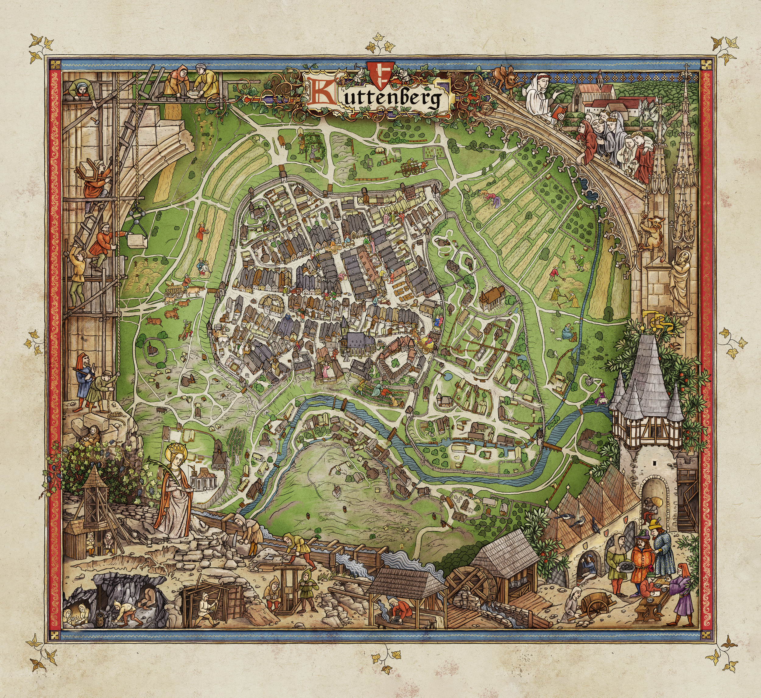 Kingdom Come: Deliverance II - Kuttenberg Map