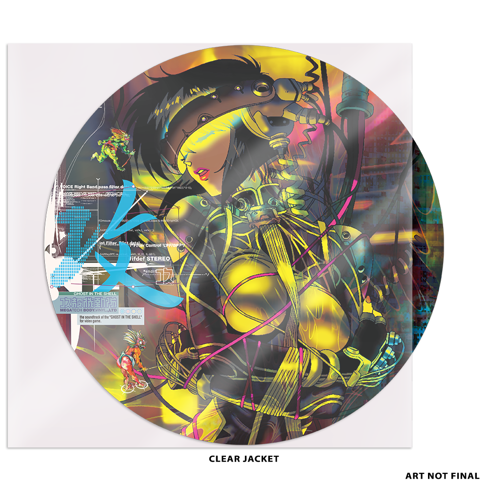 Ghost in the Shell Videogame Soundtrack Megatech Body Picture Disc 