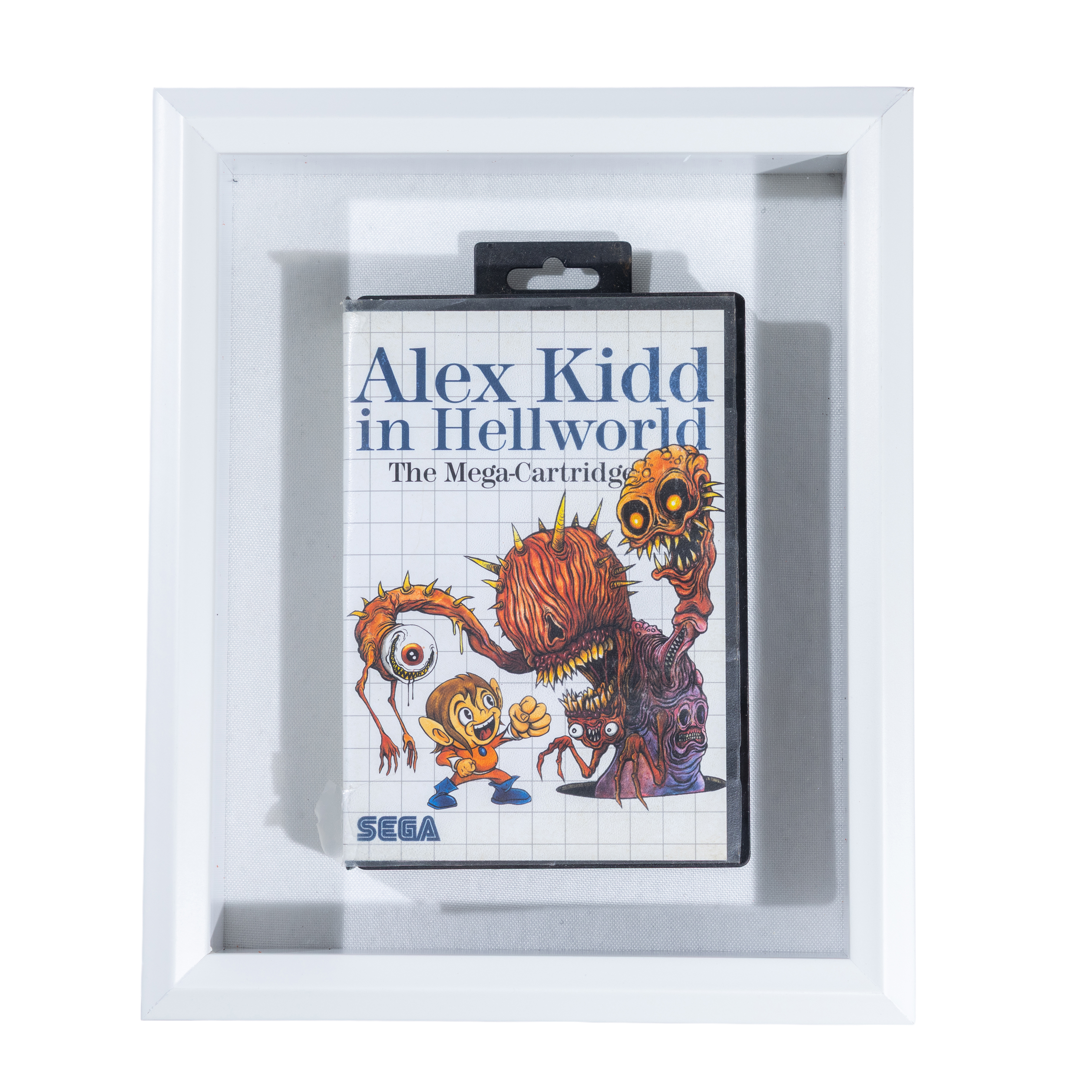 2 Alex Kidd In Hellworld ORIGINAL by Alex Pardee