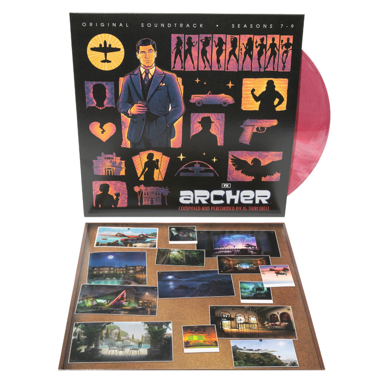Archer Vinyl Soundtrack with sleeve