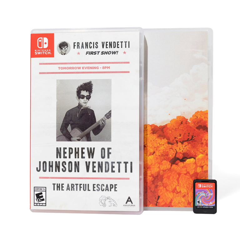 The Artful Escape (Nintendo Switch Exclusive Edition) with Reversible Coversheet and Cartridge