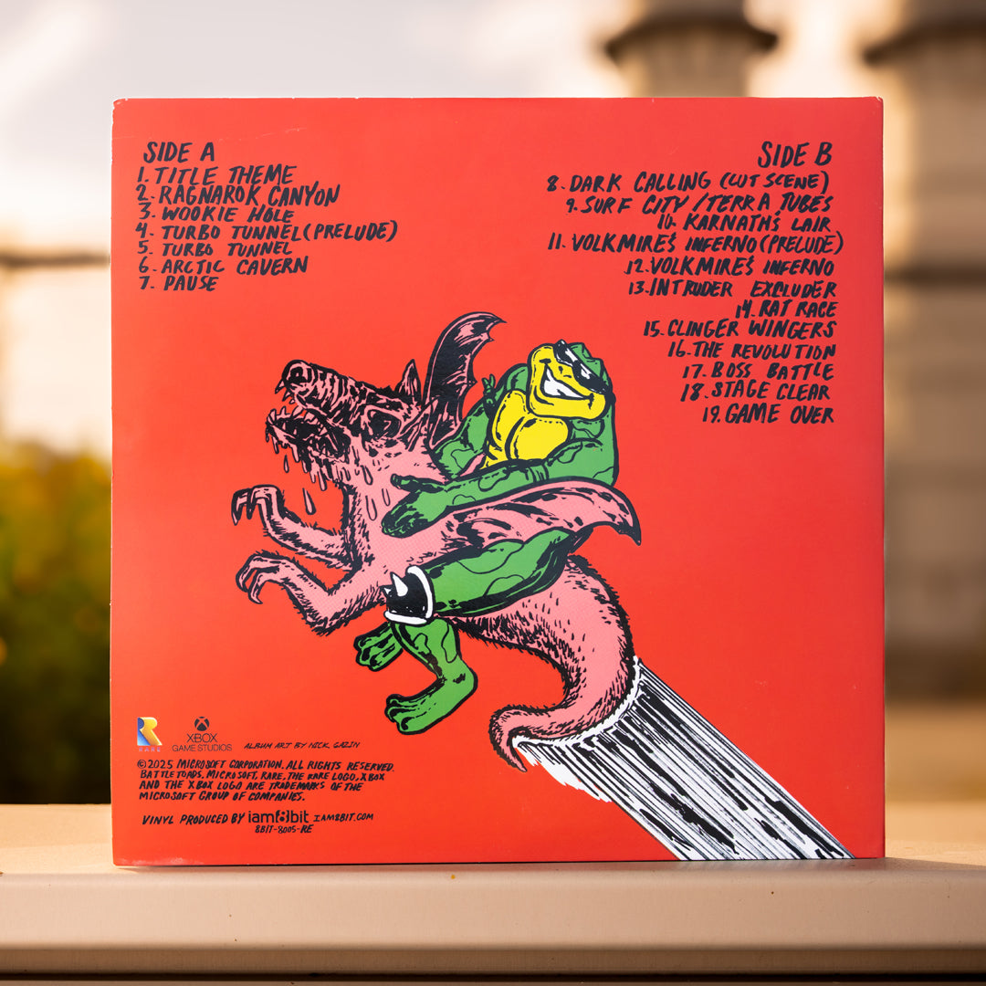 iam8bit | Battletoads Vinyl Soundtrack - Limited Edition