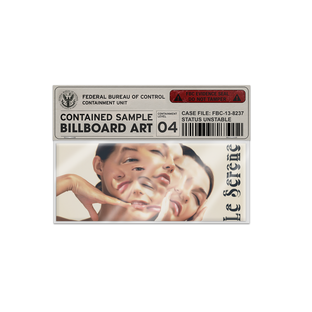 Control Resonant: Billboard Bumper Stickers Pack