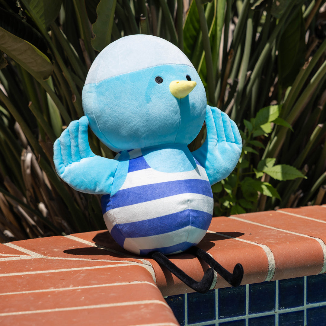 Blue Prince Swim Bird Plush