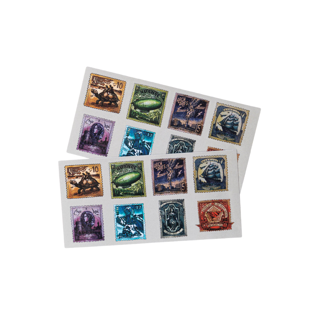 Blue Prince Stamp and Postcard Set