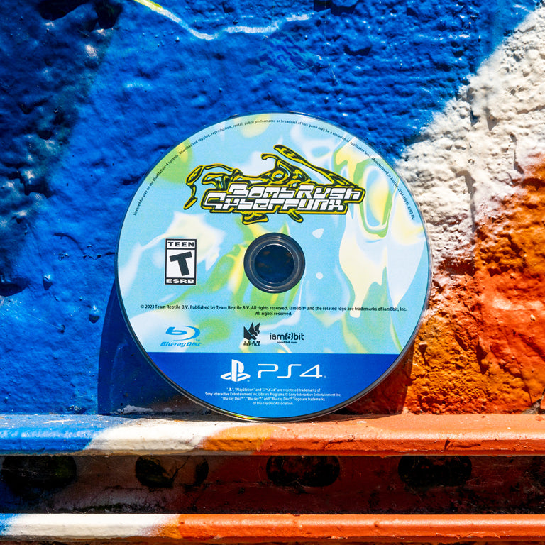 Bomb Rush Cyberfunk (PlayStation 4 Exclusive Edition) - Disc