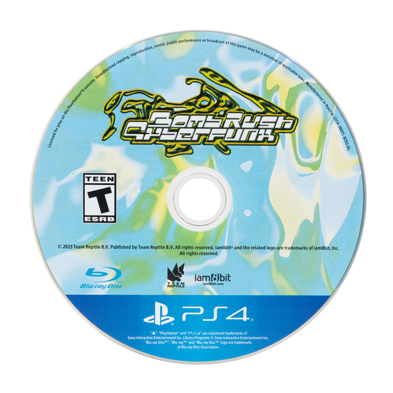 Bomb Rush Cyberfunk (Playstation 4 Exclusive Edition) - Disc