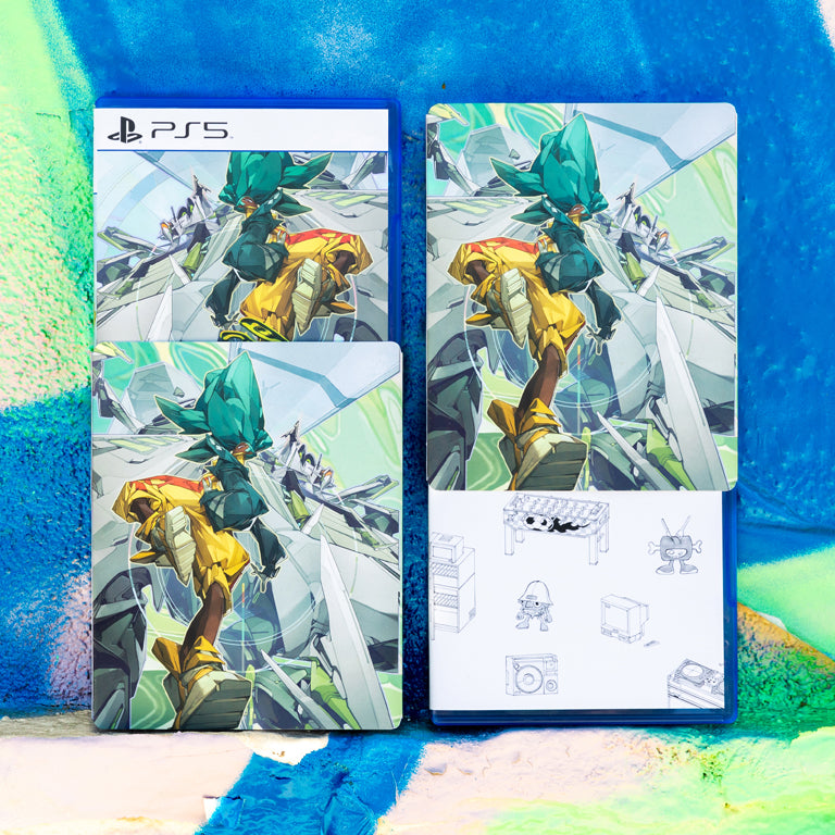 Bomb Rush Cyberfunk (PlayStation 5 Exclusive Edition) O sleeve