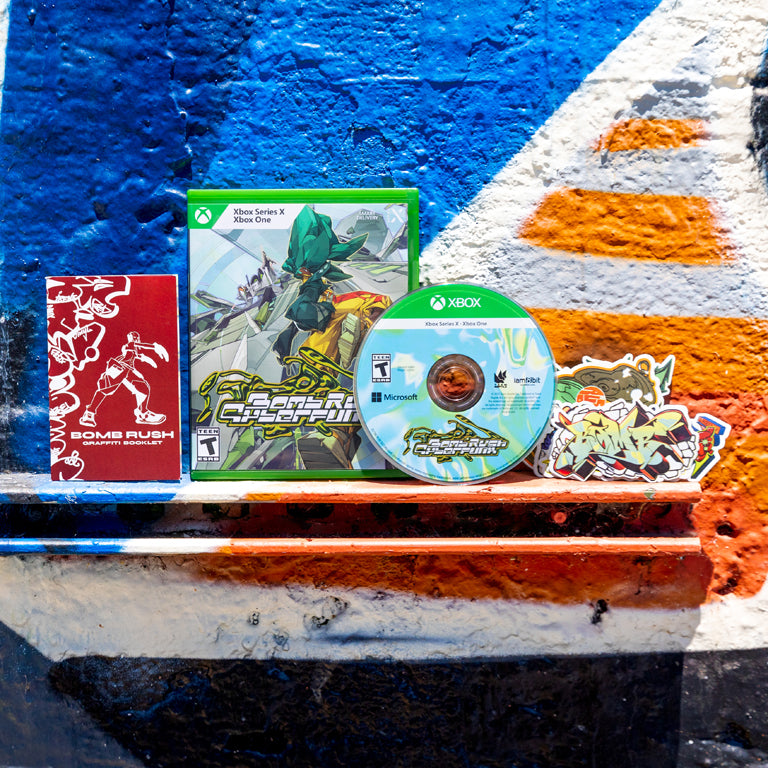 Bomb Rush Cyberfunk (Xbox Exclusive Edition) - pack ins 