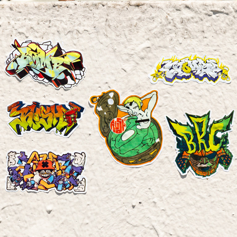 Bomb Rush Cyberfunk (Xbox Exclusive Edition) - stickers