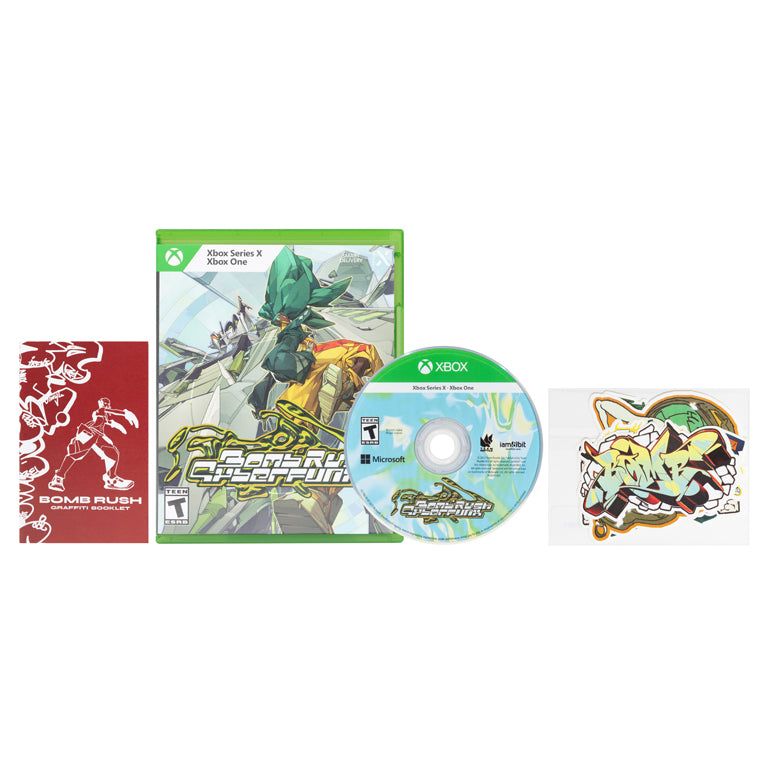 Bomb Rush Cyberfunk (Xbox Exclusive Edition) with exclusive Pack Ins