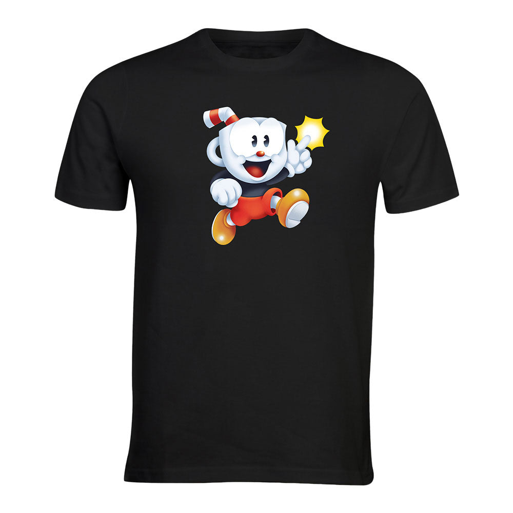 Mighty Cuphead Adventure Cuphead Snap T-Shirt