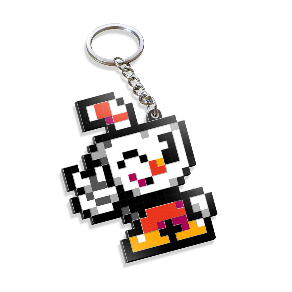 iam8bit | Mighty Cuphead Adventure Pixel Art Keychain Blind Box