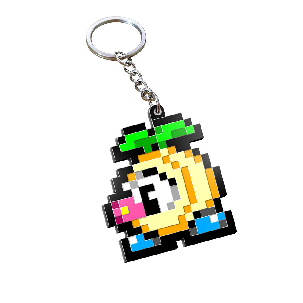 iam8bit | Mighty Cuphead Adventure Pixel Art Keychain Blind Box