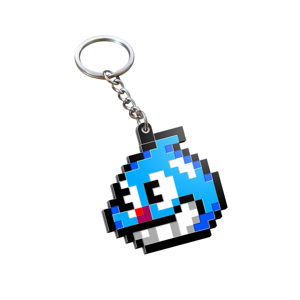 iam8bit | Mighty Cuphead Adventure Pixel Art Keychain Blind Box
