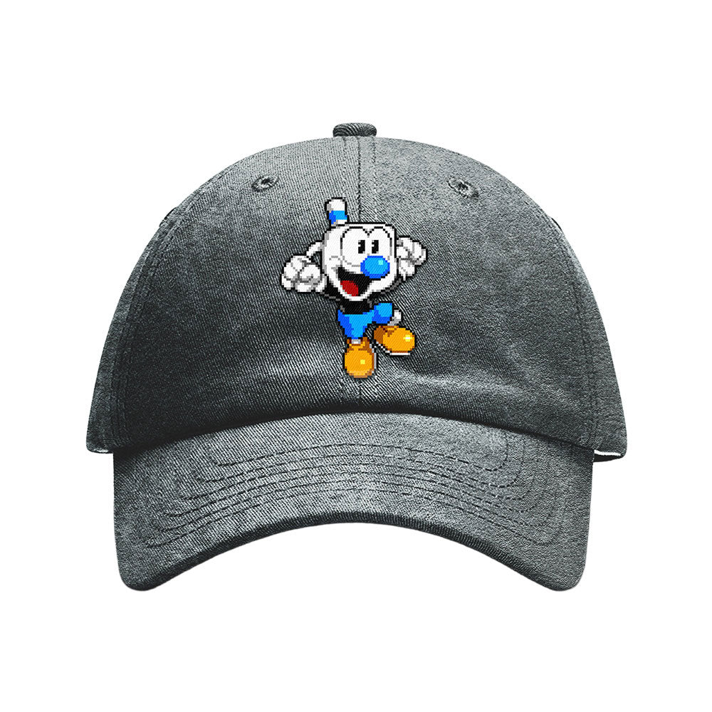 Mighty Cuphead Adventure Mugman Dad Hat