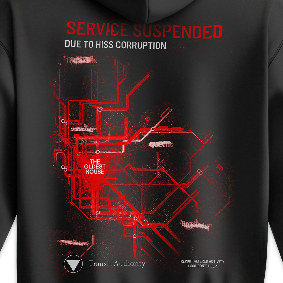 Control Resonant: Corrupted Metro Hoodie