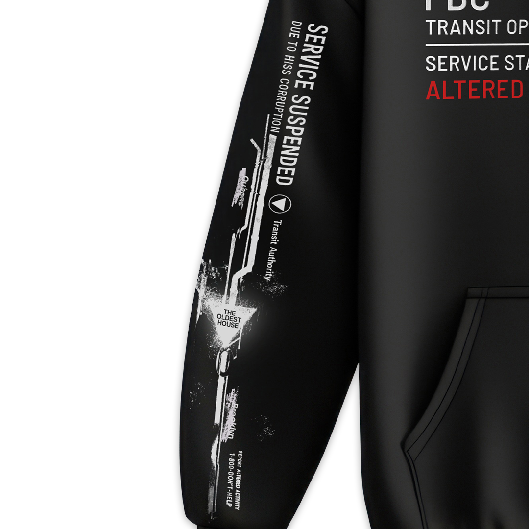 Control Resonant: Corrupted Metro Hoodie