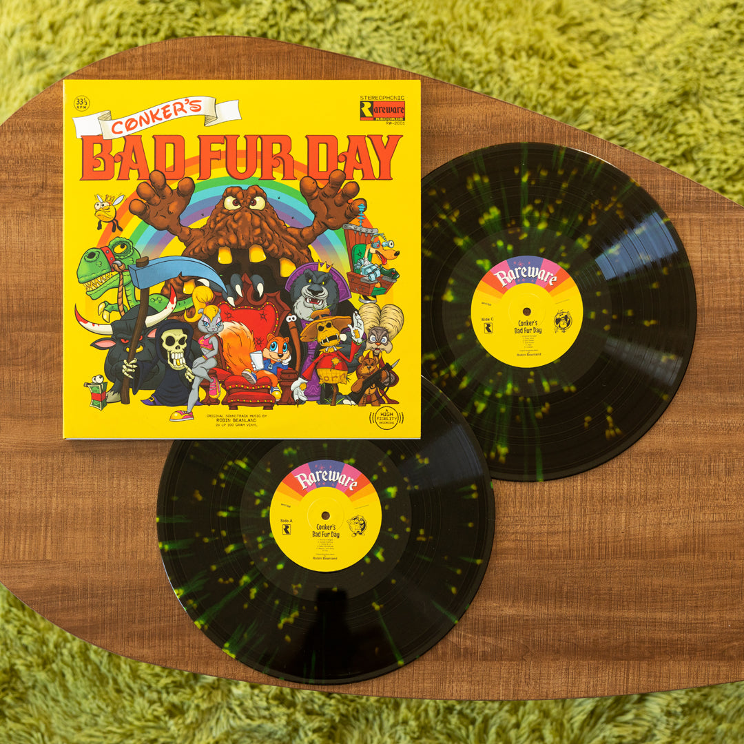 Conker’s Bad Fur Day Vinyl Soundtrack 2xLP