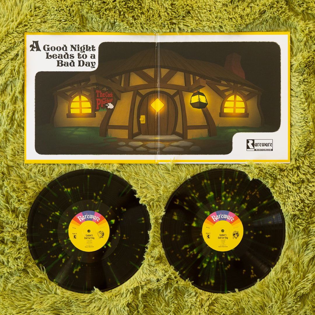 Conker’s Bad Fur Day Vinyl Soundtrack 2xLP Reissue