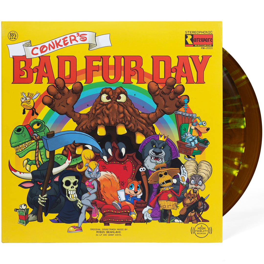 Conker’s Bad Fur Day Vinyl Soundtrack 2xLP