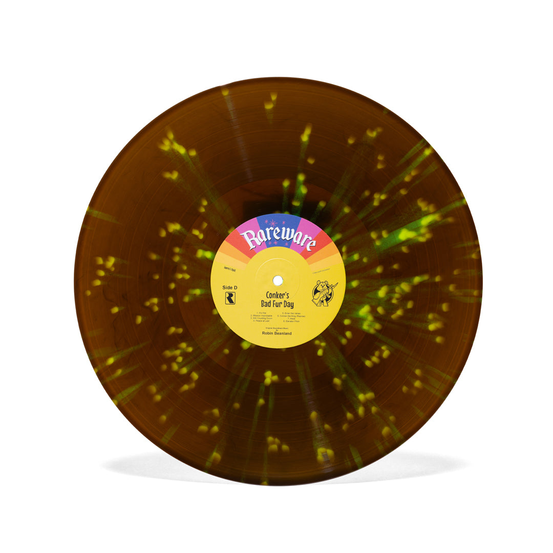 Conker’s Bad Fur Day Vinyl Soundtrack 2xLP Reissue