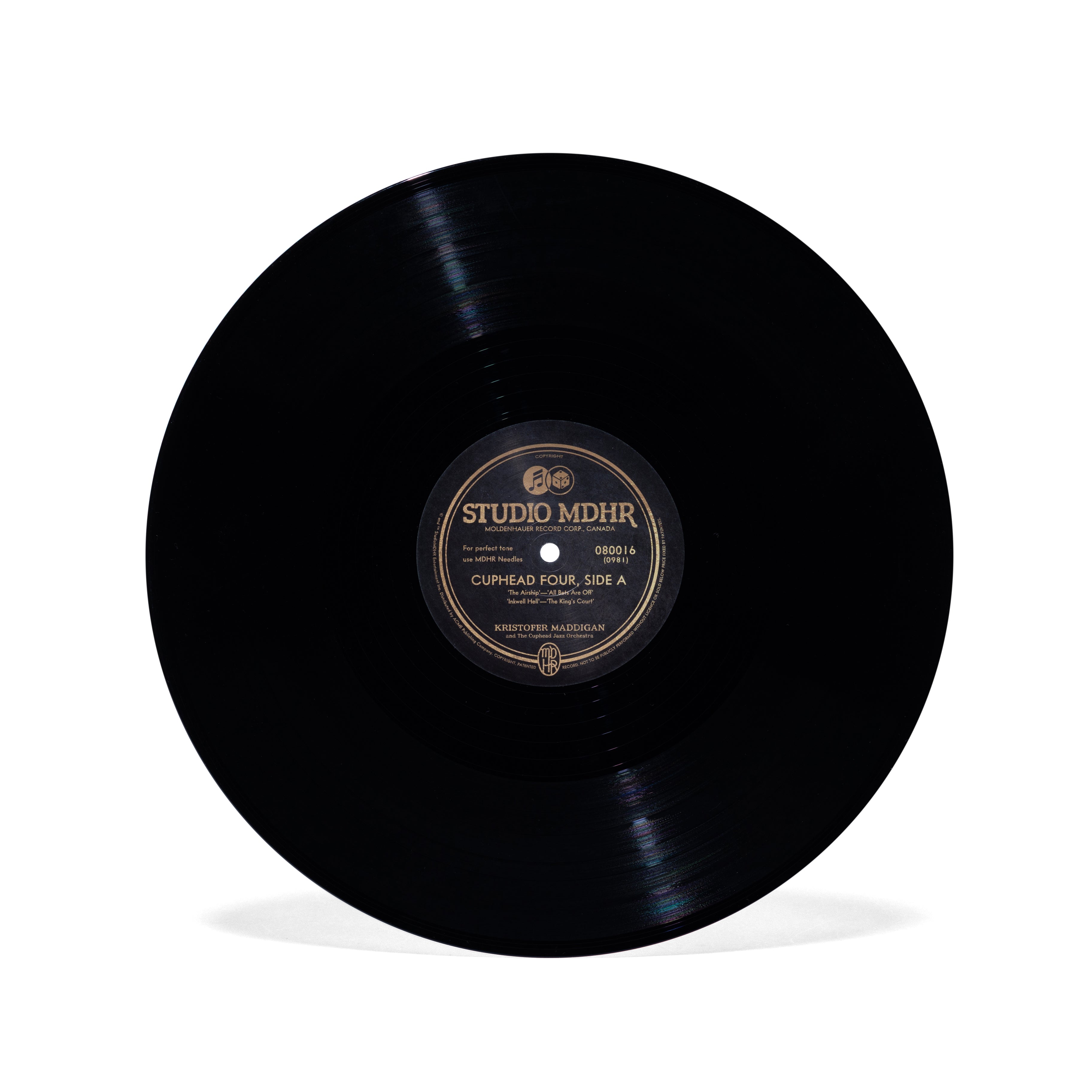 Cuphead 4xLP Deluxe Vinyl Soundtrack