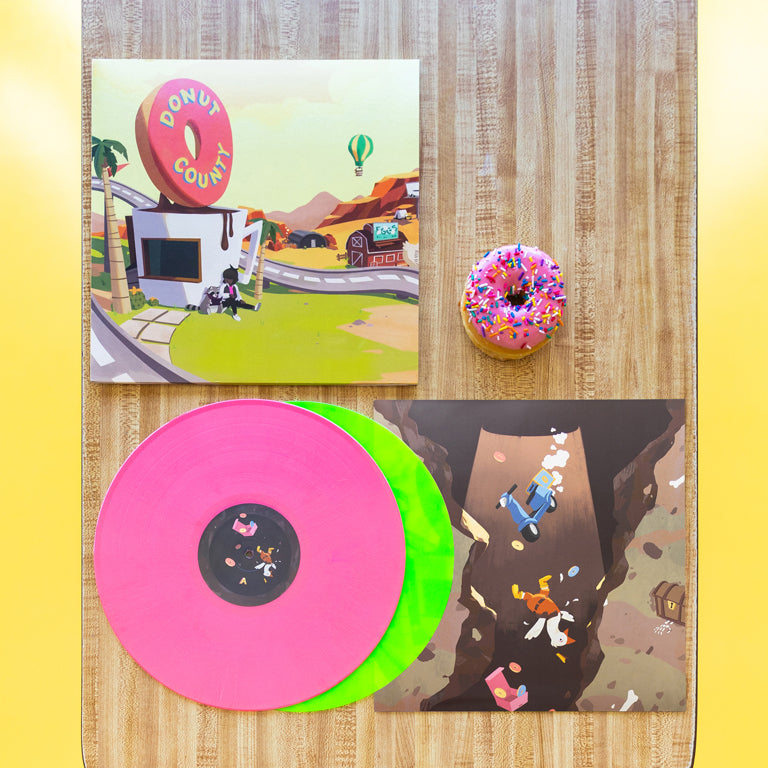 Donut County 2xLP Reissue with Discs and Sleeve 
