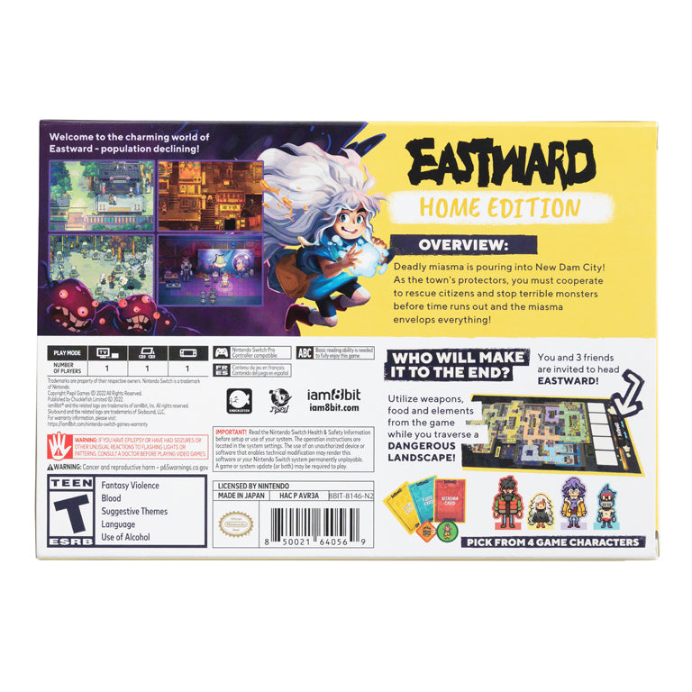 Eastward Exclusive Collector’s Edition (Nintendo Switch) - Back