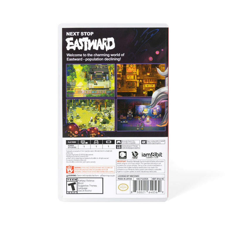 Eastward (Nintendo Switch) - Back