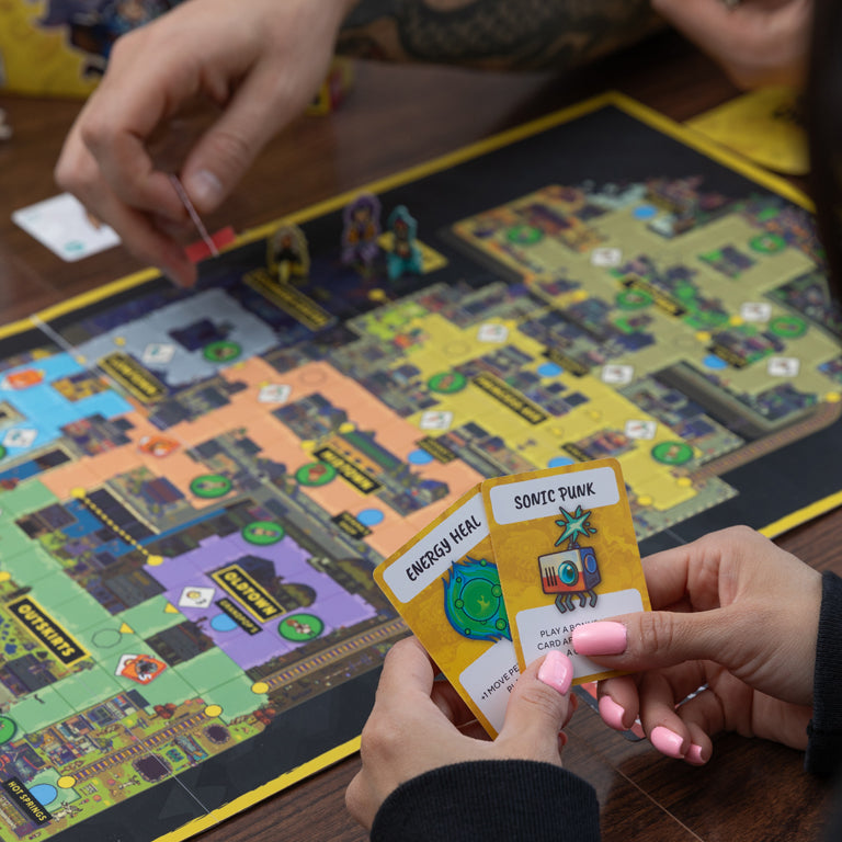 Eastward Exclusive Collector’s Edition (Nintendo Switch) - Game Board, Game Cards, and Game Character Pieces