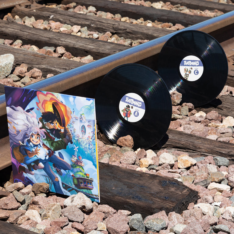 Eastward 2xLP Vinyl Soundtrack with discs