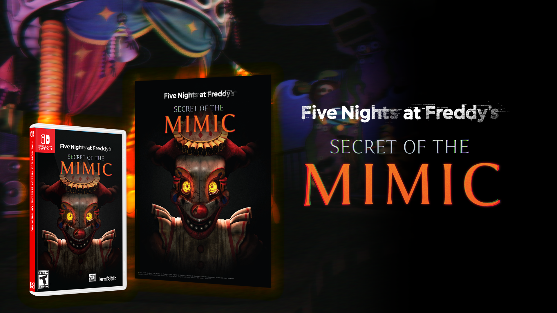 FNAF Secret of the Mimic Desktop Banner