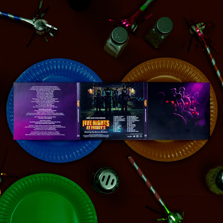 Five Nights at Freddy’s CD Open Jacket (Back)