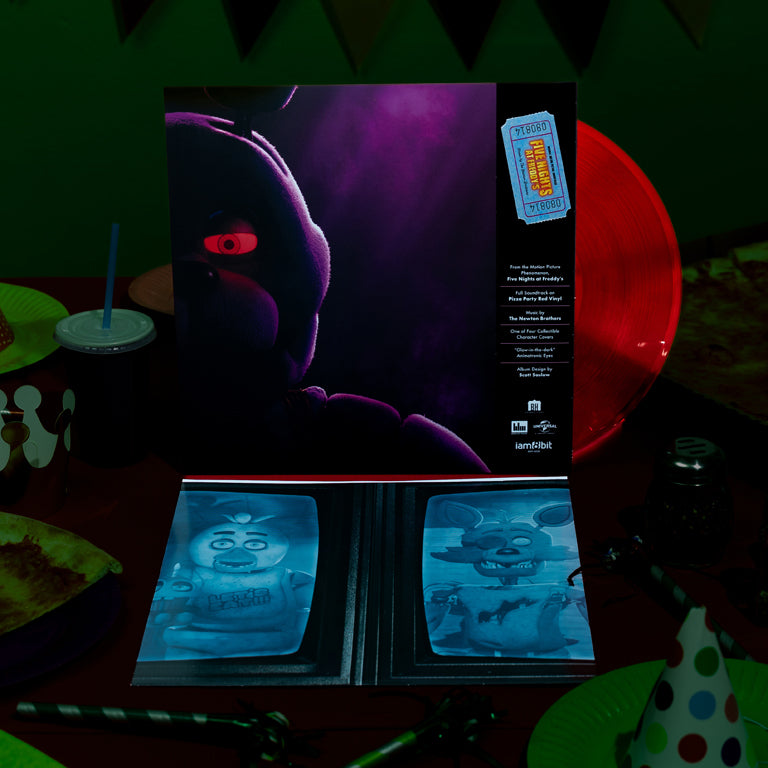 Five Nights at Freddy’s Vinyl Soundtrack - Bonnie Jacket Variant with Disc and Sleeve