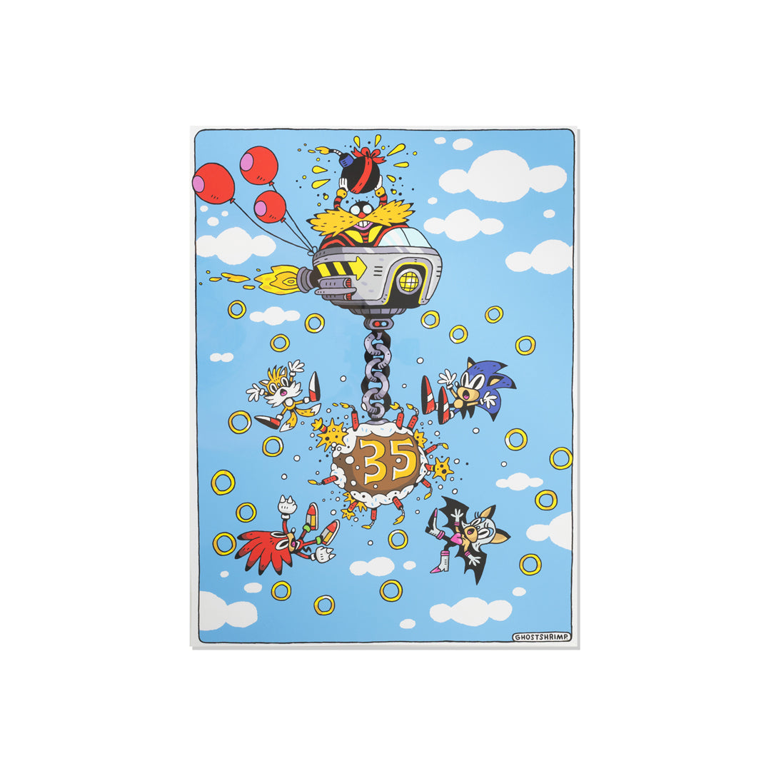 Ghostshrimp - Surprise Party (Timed Edition Print)